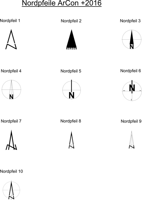 Nordpfeile