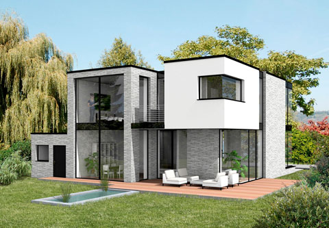 ArCon +2015: Fenster �ber mehrere Geschosse - copyright www.werz3d.de