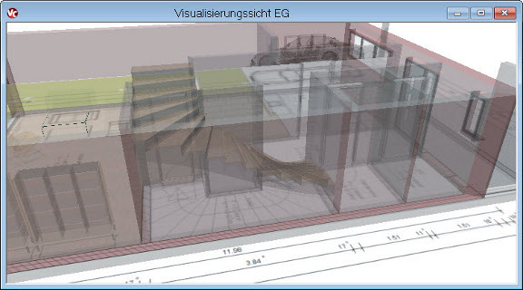 ViCADo 2D-Visualisierungssicht